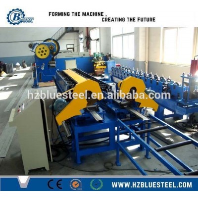 Different Profile Color Steel Sheet Roller Shutter Door Frame Roll Forming Machine With PLC Control System