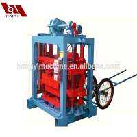 QT4-40 Mobile Concrete Block Making Machine