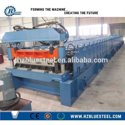 China Manufacture Floor Decking Roll Forming Machine, Metal Floor Deck Making Machine