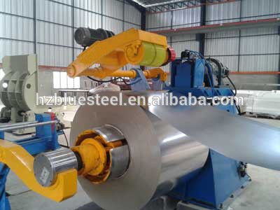 Aluminium Profile Coil Cutting And Slitting Machine, High Speed Steel Coil Slitting Line