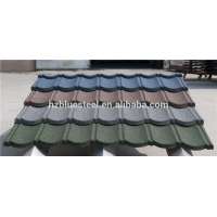 Long Life Span Stone Coated Steel Roof Tile For Sale , Good Quality And Price Stone Coated Roof Sheet Accessory