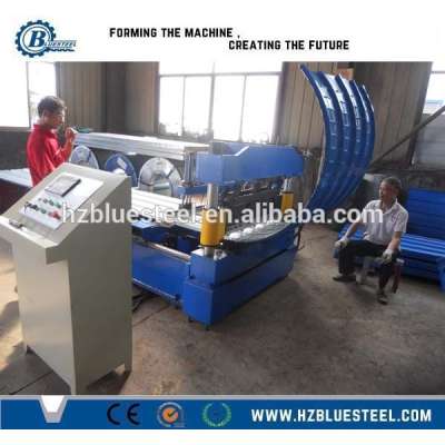 Hot Sales Galvanized Arch Metal Roof Panel Curving Machine, Corrugated Roof Sheet Crimping Machine