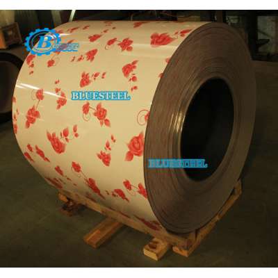 Wood / Marble / Brick / Camouflage / Character Pattern Printed PPGI Steel Coils