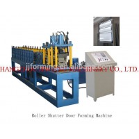 PU Foam Galavinized Steel Roller Shutter Lath Forming Machine For Sale , EPS Door Roller Shutter lath making machine