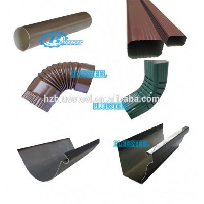 Portable Metal Sink Drain Downspout Elbow Seamless Gutter Forming Machine For Aluminum Copper Rain System