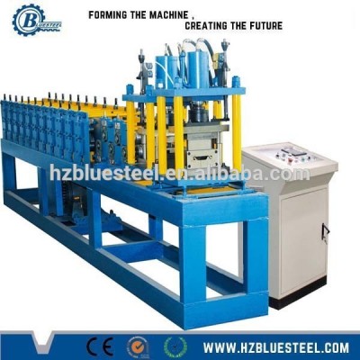 PU Foam Galavinized Steel Roller Shutter Lath Forming Machine For Sale , EPS Door Roller Shutter lath making machine