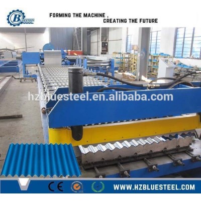 Aluminum Corrugated Roofing Sheets Roll Forming Machine, Sheet Metal Roofing Machine Prices