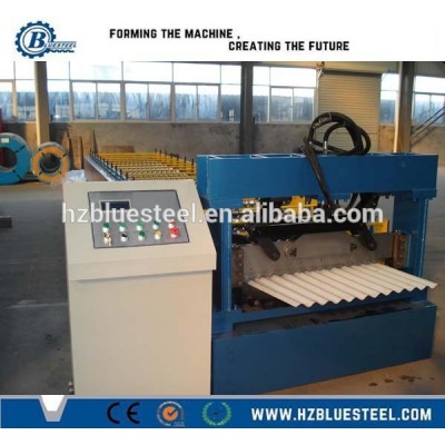 Aluminium Roofing Sheet Corrugating Roll Forming Machine, Metal Roof Cold Galvanizing Line