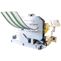 Serpentine, Clip Lock Roofing Horizontal and Vertical Crimp Curving Machine